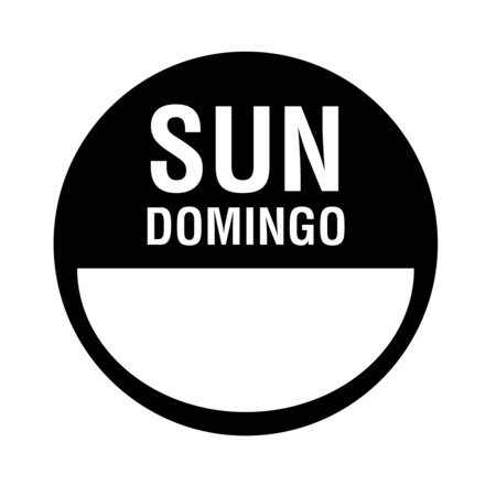 Dissolvable DaySpots - Sunday/Domingo 3 Circle White W/Black